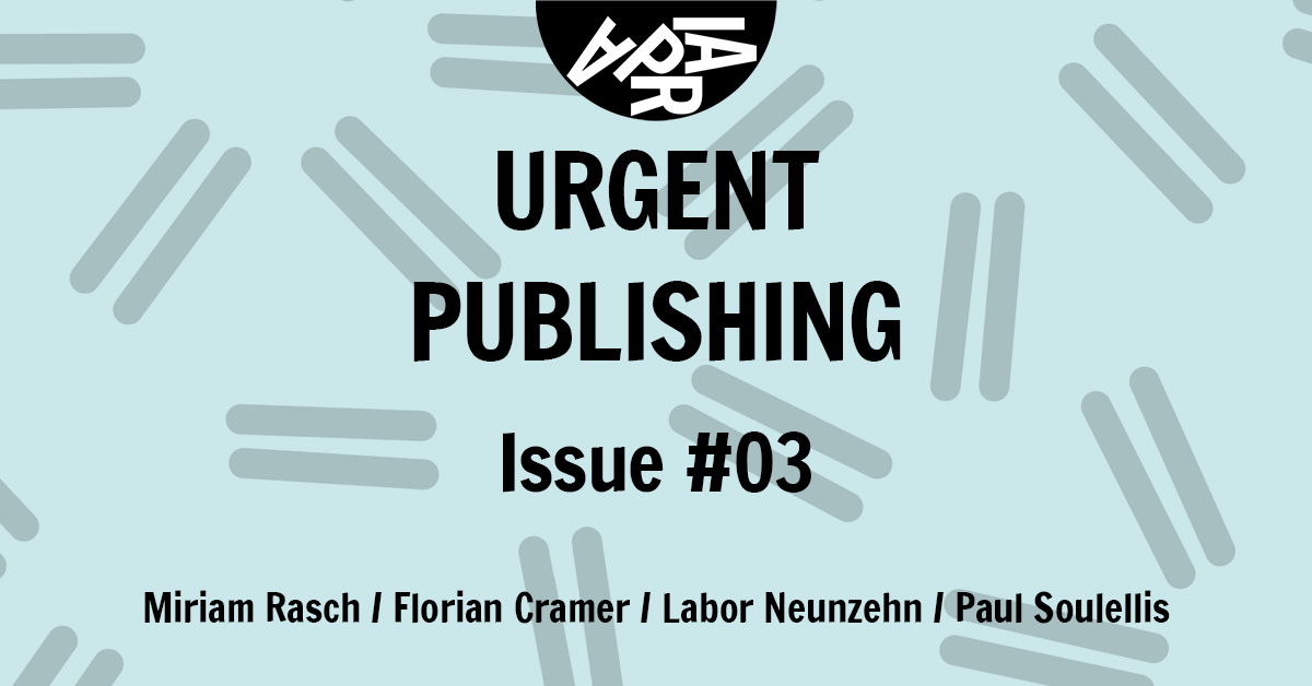 Reframe the Network. Essay for Apria Journal about Labor Neunzehns internet project “All Sources Are Broken”