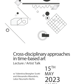 Cross-disciplinary approaches in time-based art / Lecture - Artist Talk